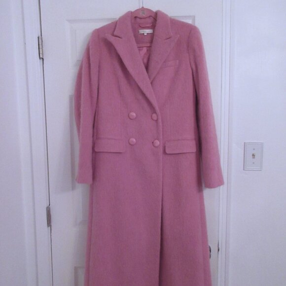 NWT Love Shack Fancy Floret Coat Pink - Picture 5 of 14